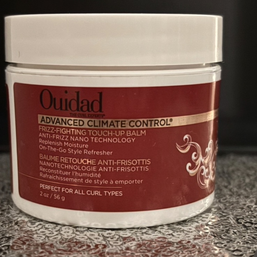 Elegant Red and White Cosmetic Jars